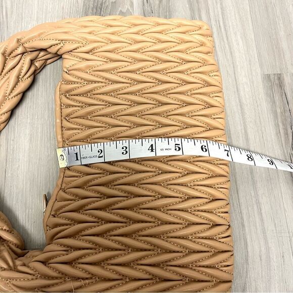 Shiraleah Purse Women’s Mini Aster Tan Brown Woven Hobo Shoulder Handbag - Picture 6 of 6